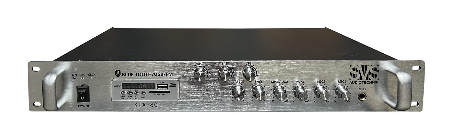 SVS Audiotechnik STA-80 Микшер-усилитель для систем Public Address в Кудымкаре