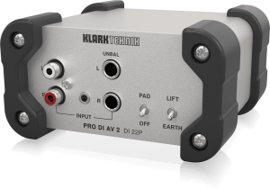 Klark Teknik DI 22P пассивный стерео директ-бокс в Кудымкаре