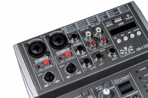 SVS Audiotechnik mixers AM-4 DSP Аналоговый микшерный пульт, 4-канала в Кудымкаре